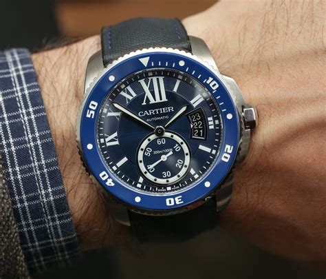 cartier calibre de cartier diver blue|373029752wx cartier watch calibre diver.